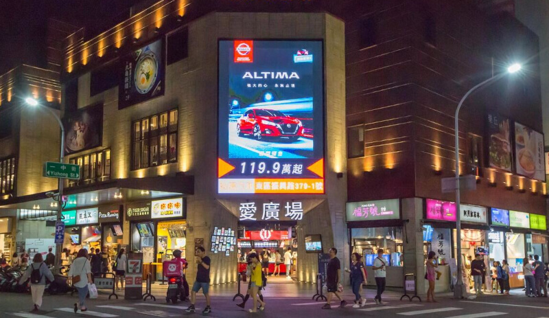 Distrito comercial de la calle Yizhong