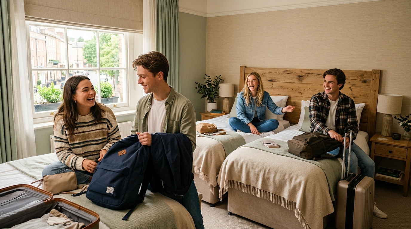 Twin Rooms for Student Groups