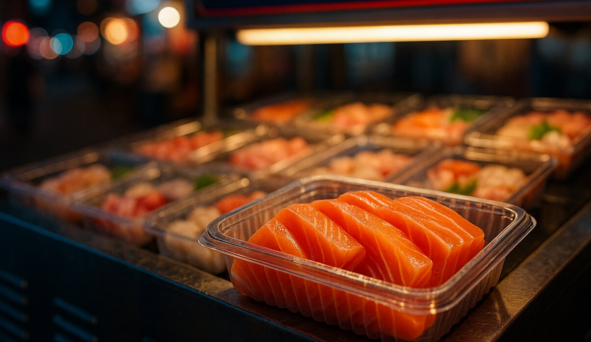 Koga Seafood: Freshly Sliced Sashimi
